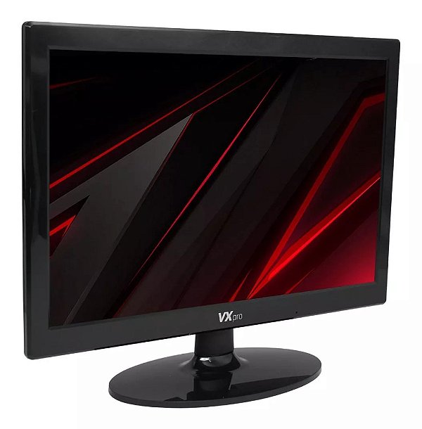 Monitor Led 15.4 Polegadas Vga/hdmi Vesa Cor Preto 110v/220v Vxpro