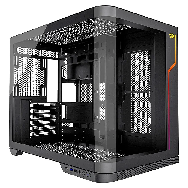 Gabinete Redragon WideLoad Curvo Aquário Edição Limitada