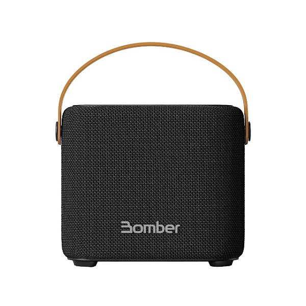 Caixa De Som Bluetooth Bomberbag Black Portátil 12w Potente