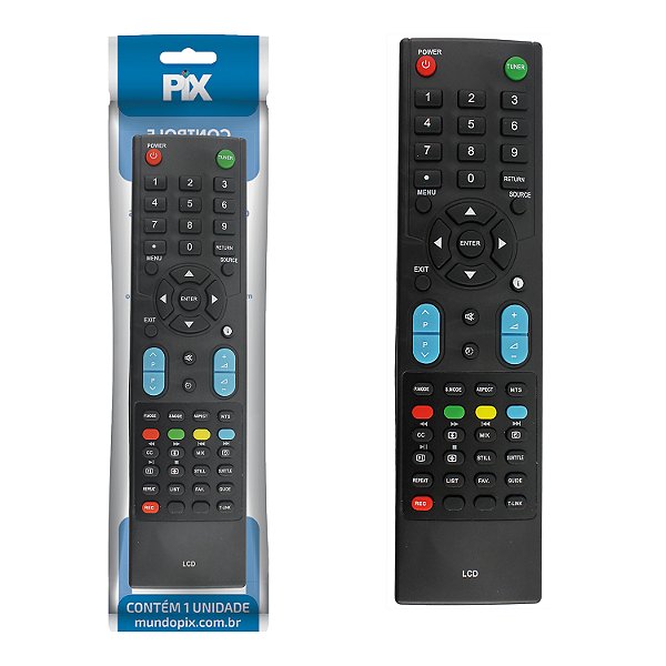 Controle Remoto Compativel Para Tv Philco Lcd 32" A 55" Pix