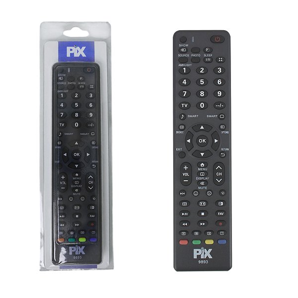Controle Remoto Compativel Universal Para Tv Lcd Philips Pix