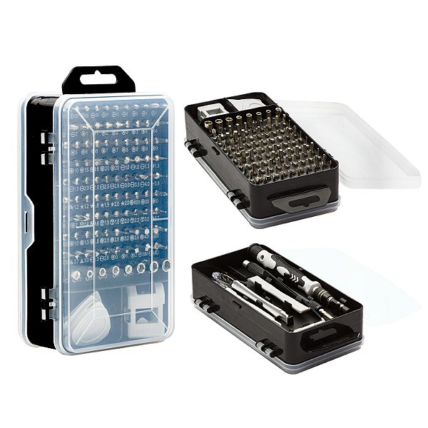 Kit De Chaves Precisão Manutenção Para Iphone Celular 115 Pç