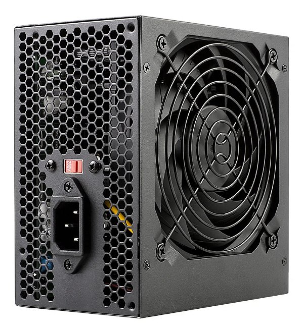 Fonte Atx 350 W Ps-350 Bk Sem Cabo De Forca Preto C3 Tech