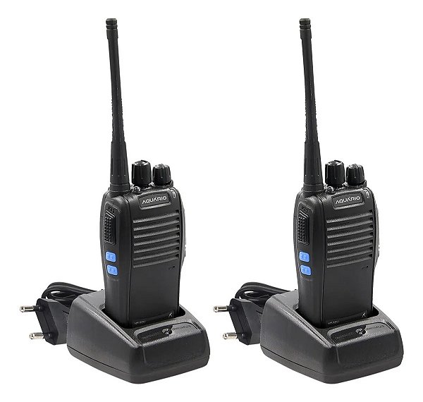 Radio Comunicador Portátil Walk Talk Aquário 16 Canais Uhf