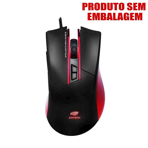 Mouse Gamer C3tech Mg-200 3200 Dpi 7 Botões Usb S/ Caixa