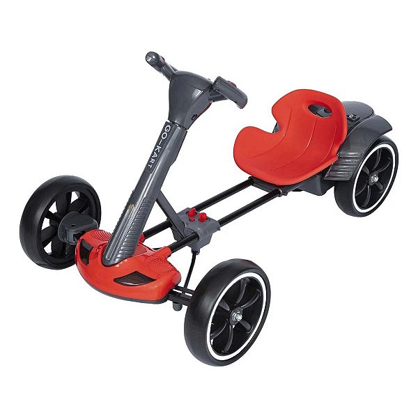 Mini Carro Kart Elétrico Infantil Kart Led Scooter Moto