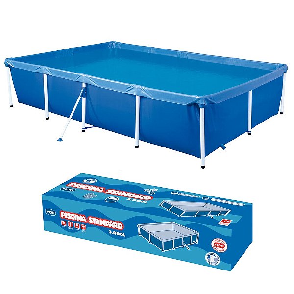 Piscina 3000 L Mor 1005 Estruturada