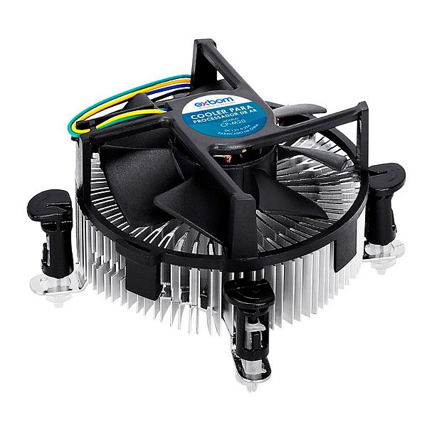 Cooler Cpu Intel Processador Lga 775/115x/1366/1200/1700