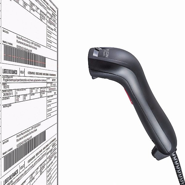 Leitor De Boletos E Código De Barras Elgin Flash II Ccd