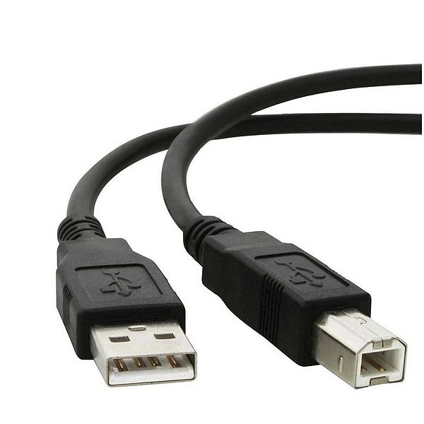 Cabo USB 2.0 1,8m Metros Para Impressora Epson Hp Canon