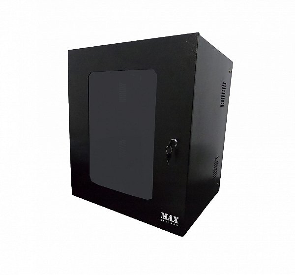 Rack Servidor Padrao 19 Pol 12u x 570mm Parede Max Eletron