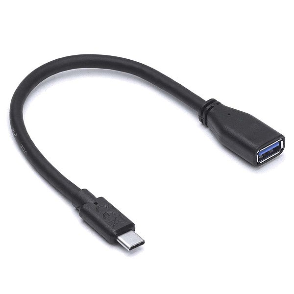 Adaptador Otg Usb Tipo C 3.1 Para Usb Femea 3.0 Até 5 Gbps