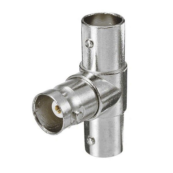 Adaptador Divisor Splitter T Bnc 3 Portas Femeas 75 Ohms