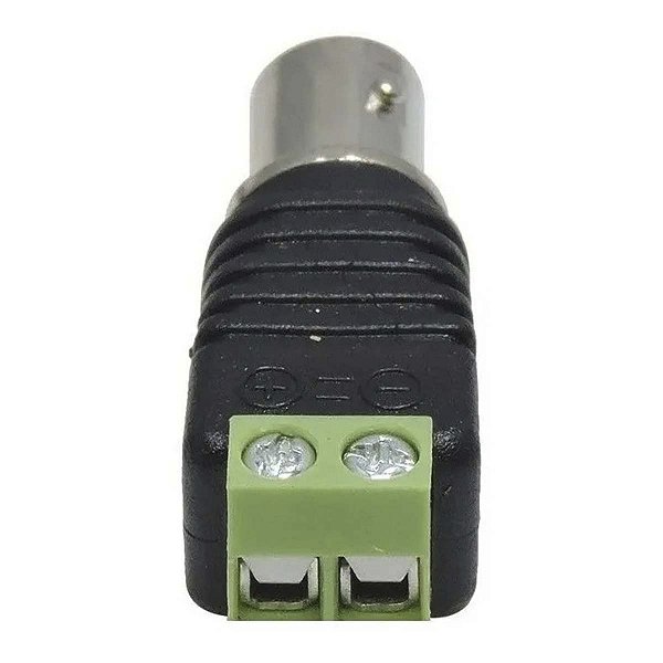 Jack Borne - Bnc Fêmea 50 Ohms Com Borne - Parafuso