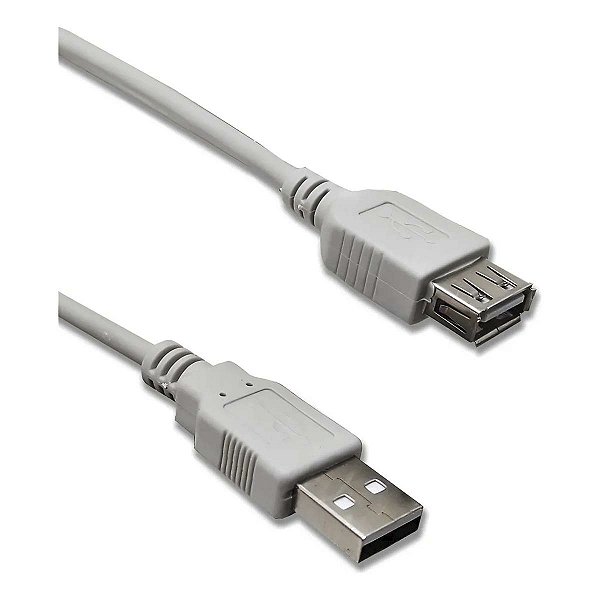 Cabo Extensor USB 2.0 1.8m Multi WI026 Alta Qualidade