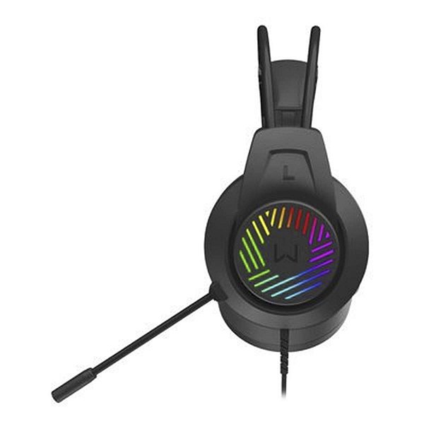 Headset Gamer Com Microfone Preto Frigg Warrior PH702