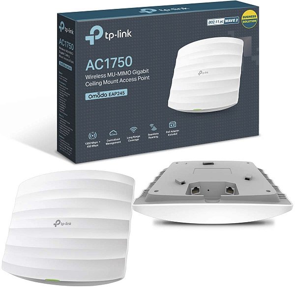 Access Point Wireless AC1750 DualBand Em Teto TP-Link EAP245
