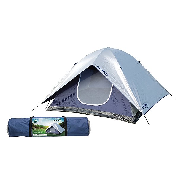Barraca Premium Teto Prata Fps 100 Luna 4 Pessoas Mor 9037