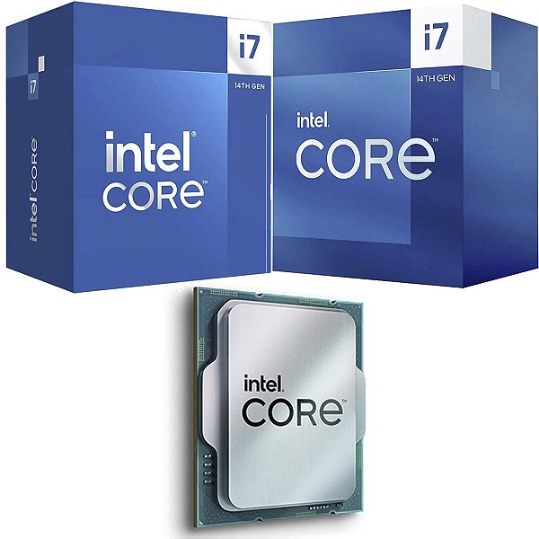 Processador Intel i7-14700 LGA1700 14º Gen 2.1/5.4GHz Turbo