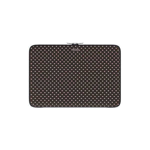 Capa Protetora Para Notebook 14" Poá Love Chocolate Reliza