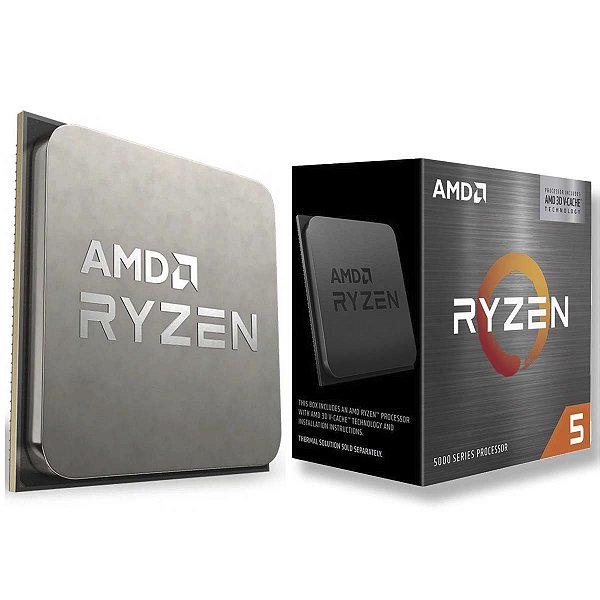 Processador AMD Ryzen 5 5500X3D AM4 6Cores 12Threads S/Vídeo