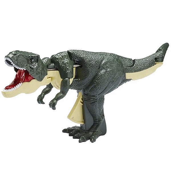 Brinquedo Dinossauro T-Rex Articulado Abre a Boca Com Som