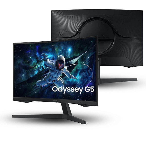 Monitor Gamer Samsung 27'' Curvo Odyssey G5 QHD VA 165Hz 1ms