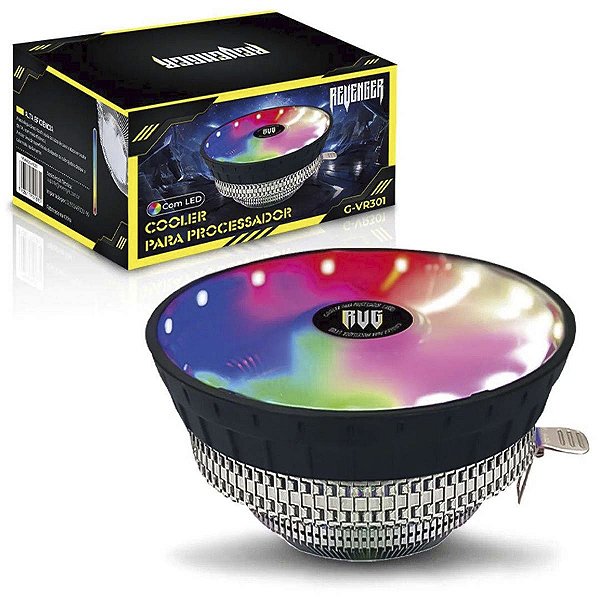 Cooler Para Processador Intel Ultra Amd Ryzen Gamer 1700 Am4