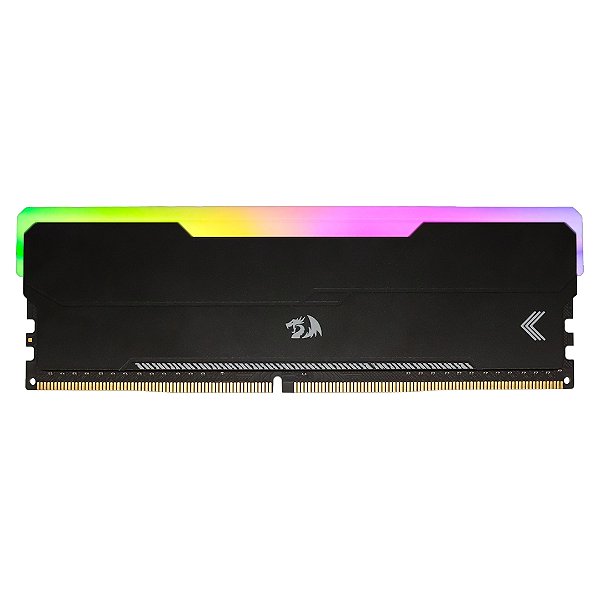 Memoria Ddr4 8gb 3200Mhz Cl16 Redragon Magma Rgb Preta