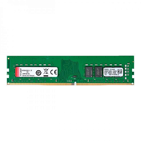 Memoria Ddr4 8Gb Para Desktop 2666Mhz Kingston Kvr26N19S6/8