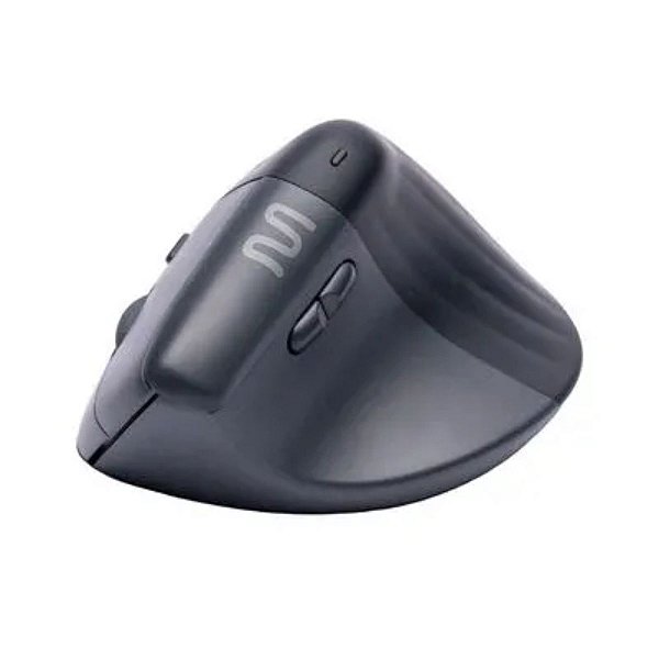 Mouse Sem Fio Vertical Ergonômico Ms17 Preto Multi - Mo417