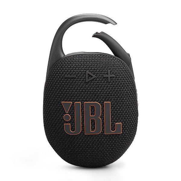 Caixa de Som JBL Portátil CLIP5 Bluetooth IP67 Preto 12H