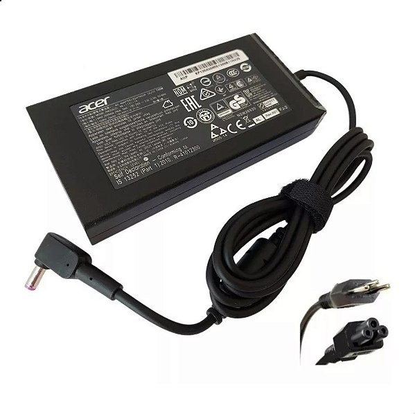 Fonte Carregador Acer Nitro 135w Bivolt 19v 7.1a An515 An517
