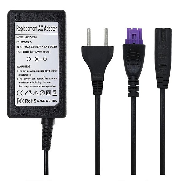 Fonte Para Impressora Hp Pino Roxo 2516 3516 2050 30v 333ma