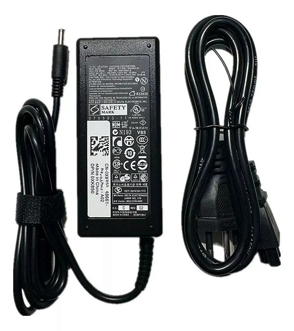 Fonte Carregador P/ Notebook Dell 19.5v 3.34a 65w 4,5*3,0mm