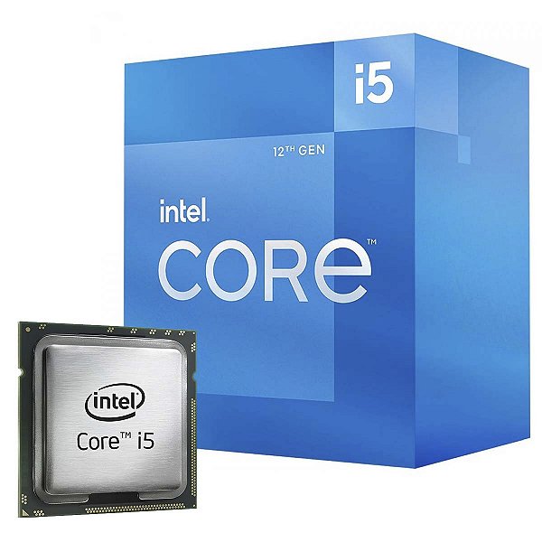 Processador Intel Core i5-12400F 2.5GHz 4.4Gz Max 18Mb Cache