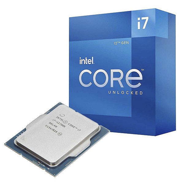 Processador Intel Core i7 12700K 3.6GHz Max 5GHz 25Mb Cache
