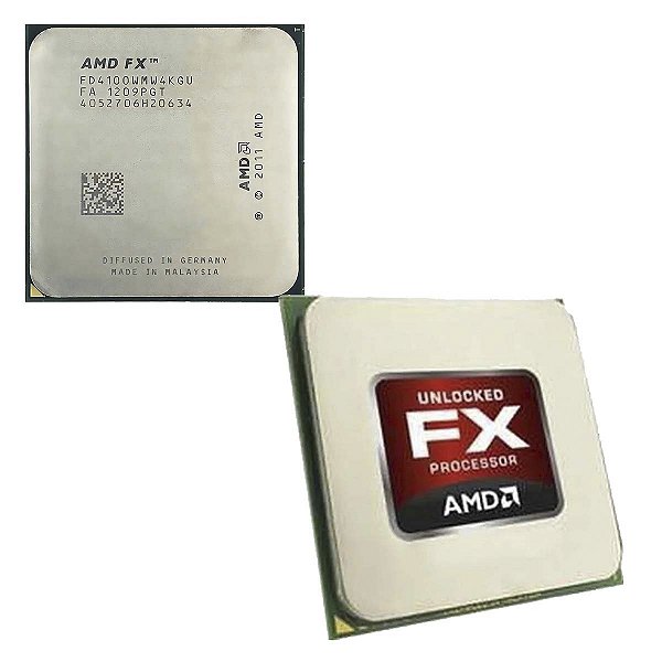 Processador Quadcore Fx-4100 3.6GHz Max 3.8Ghz 12Mb Am3 95W