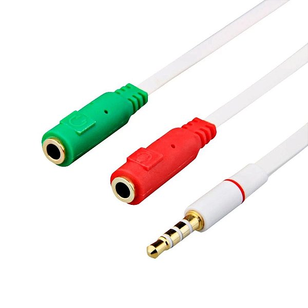 Cabo Adaptador P3 X P2 Fone Microfone XT-2196 xtrad