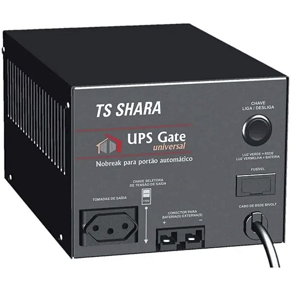 Nobreak UPS 1600VA p/ Portão Eng 24V Bivolt TS Shara 4399