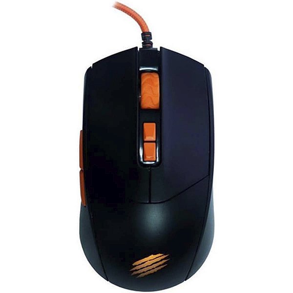 Mouse Gamer Preto e Laranja Hades 7 Botões 3.600 Dpi Oex