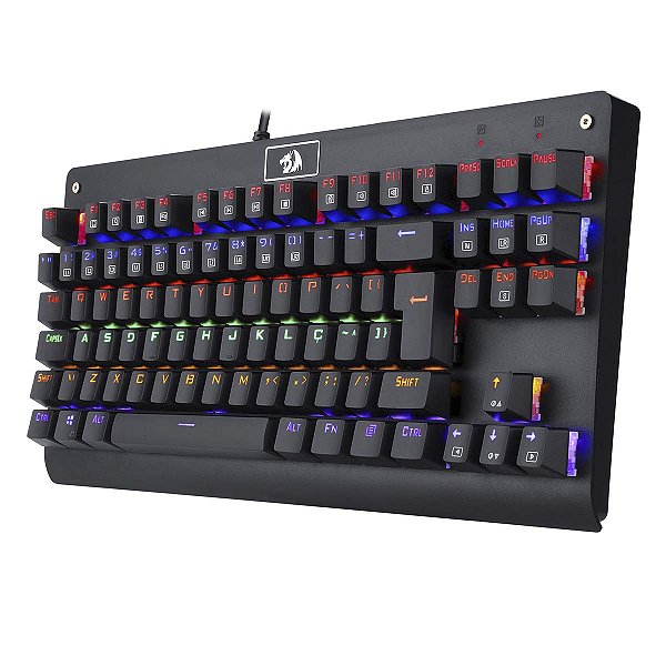 Teclado Mecanico Redragon Dark Avenger Rgb Preto Tkl 75%