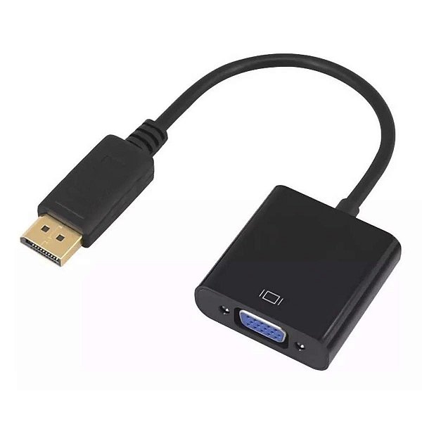 Cabo Conversor Adaptador Displayport Para Vga Para Dell Hp