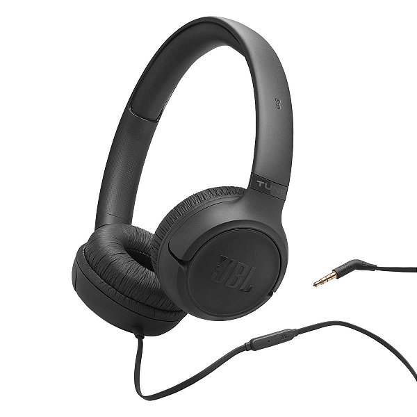 Fone De Ouvido JBL Tune 530 Com Fio P3 Ultra Grave 33mm