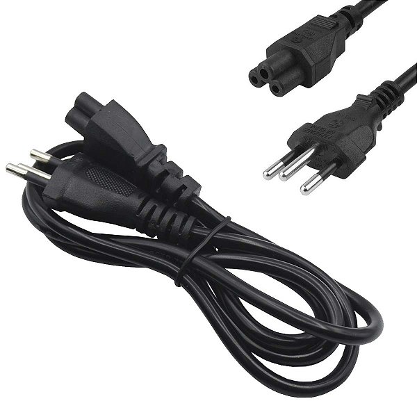 Cabo Força Mickey Tripolar Fonte Notebook Monitor 1,20M 10A