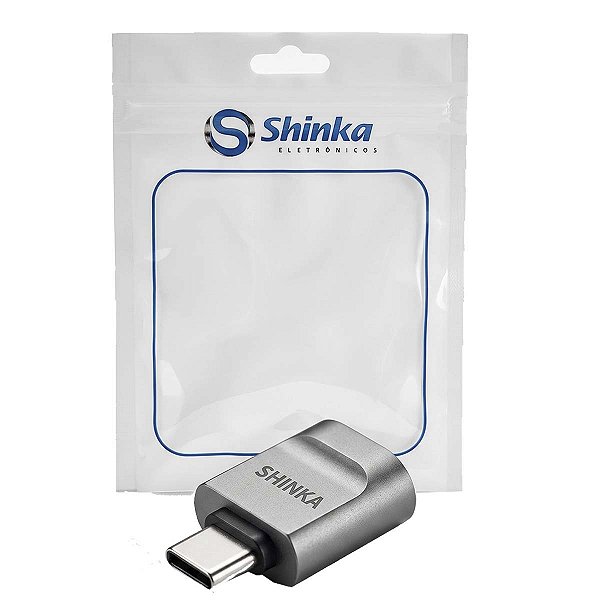 Adaptador Usb C Tipo C Otg Usb Para Iphone Android De Metal
