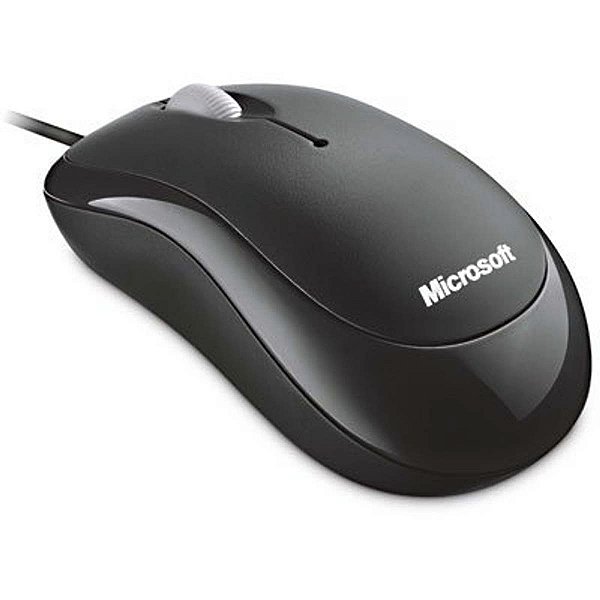 Mouse Basic Optical Preto Usb P58-00061 Microsoft