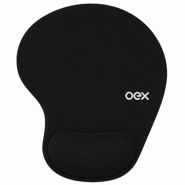 Apoio De Pulso Mousepad Soft Gel Mp201 Ergonômico Preto Oex