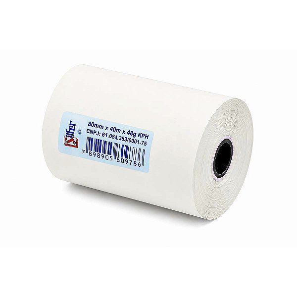 Bobina Termica Branca Termoscript Kph 48G 80X40M Silfer