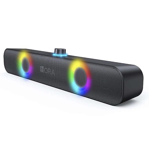 Caixa De Som 1Hora BOC241 Potátil Bluetooth 10W Preto